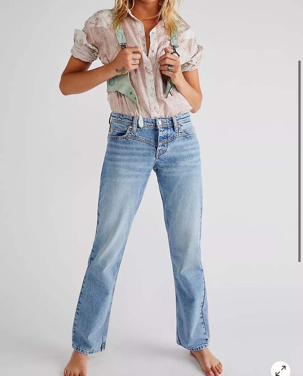We The Free Shelby Low Rise Boyfriend Jeans size 26